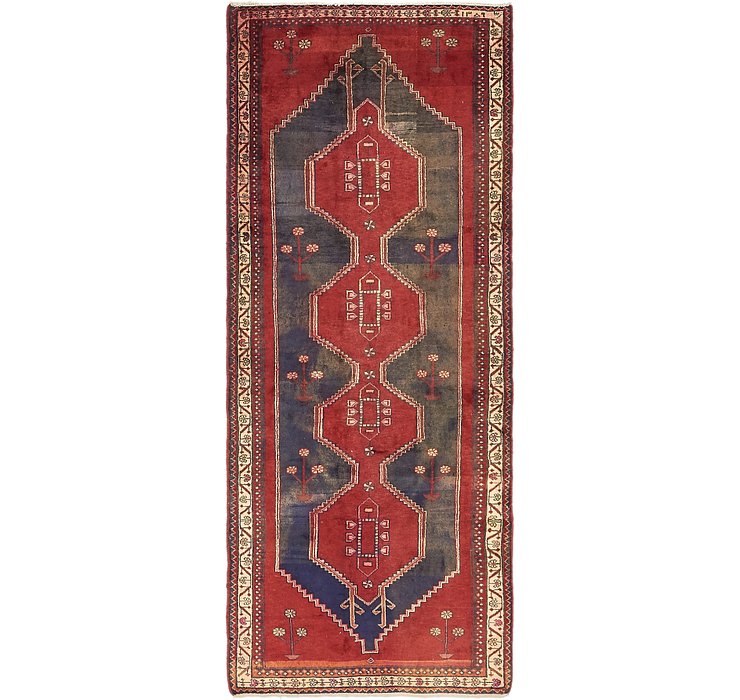4' x 9' 6 Hamedan Persian Runner ...