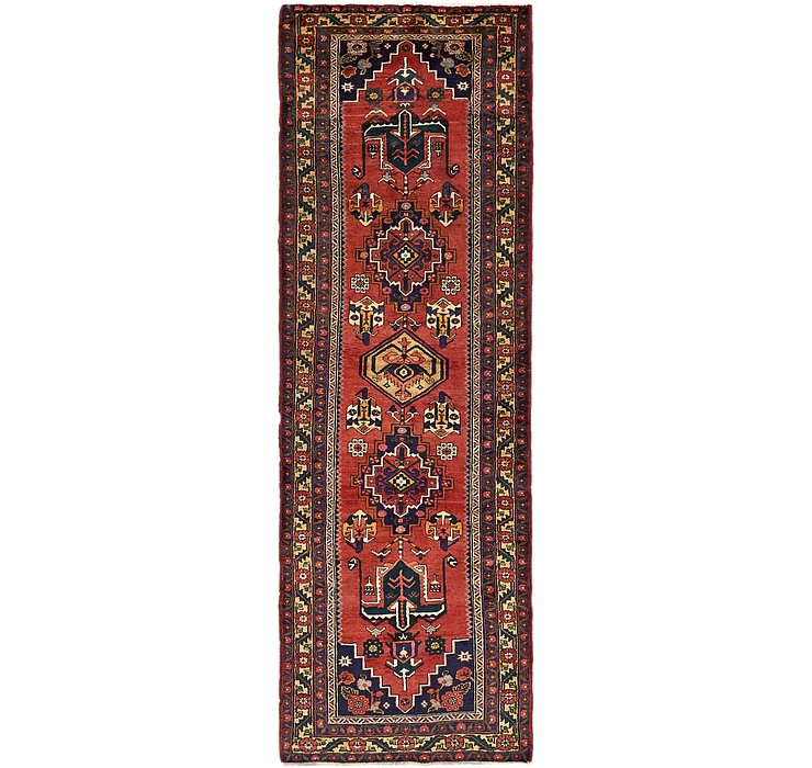 3' 7 x 10' 10 Meshkin Persian Runner ...