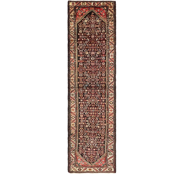 3' 7 x 13' 9 Hossainabad Persian Run...