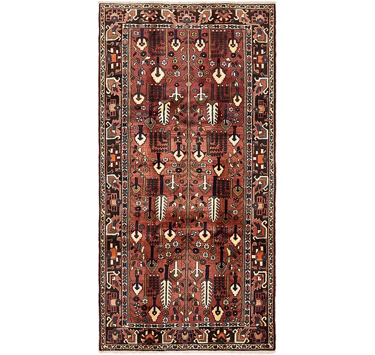 5' x 10' 2 Bakhtiar Persian Runner...
