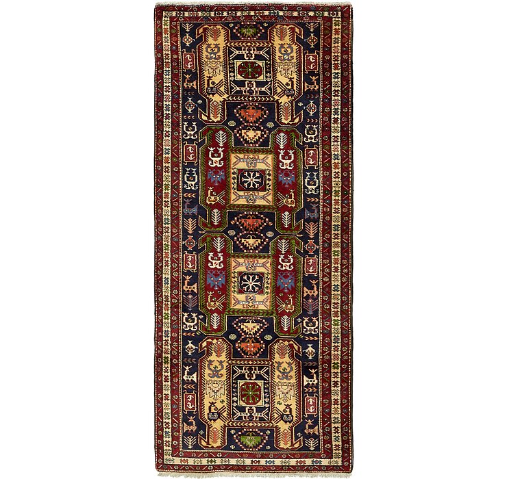 4' x 10' Ardabil Persian Runner ...