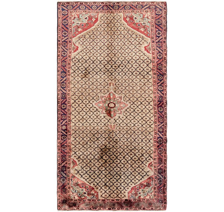 4' 9 x 9' 2 Koliaei Persian Runner ...