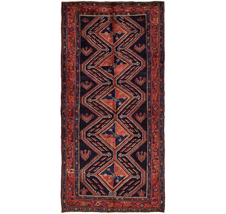 4' 8 x 9' 5 Sirjan Persian Runner Rug