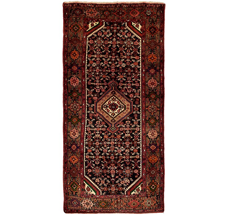 4' 11 x 10' 5 Zanjan Persian Runner Rug