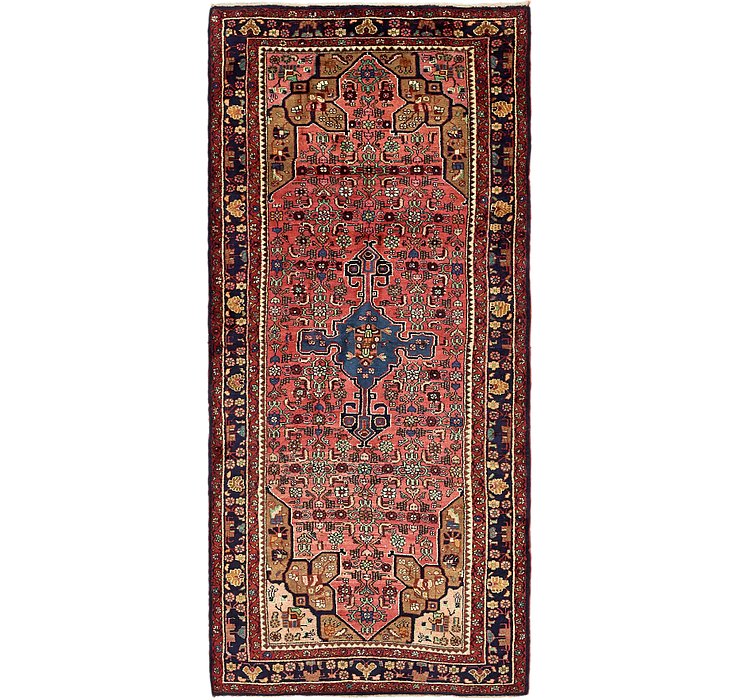 4' 5 x 9' 8 Songhor Persian Runner ...