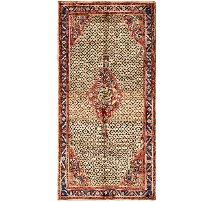 5' 2 x 10' 10 Songhor Persian Runner ...