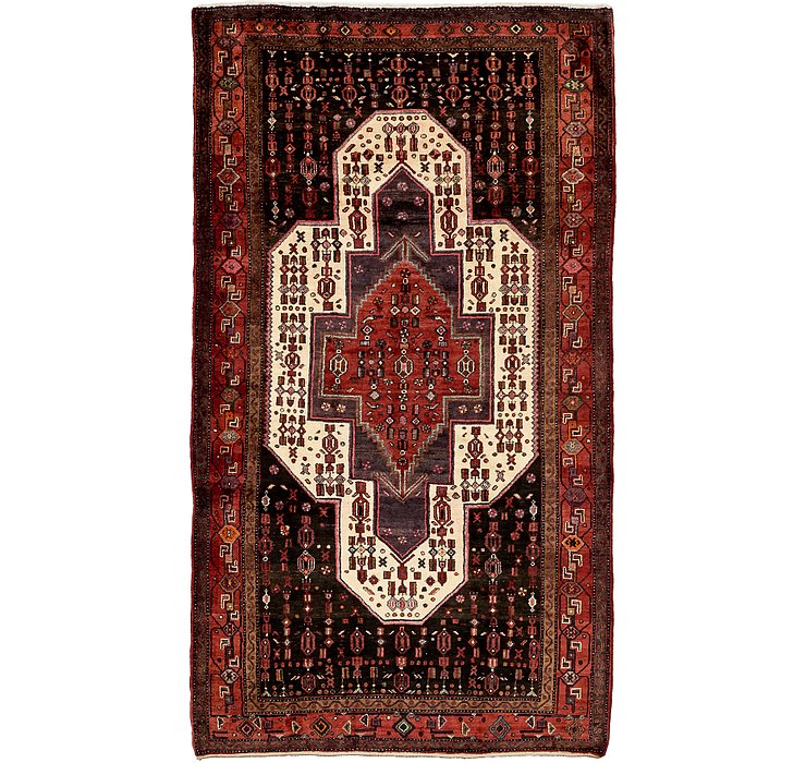 5' 2 x 9' 6 Sanandaj Persian Rug