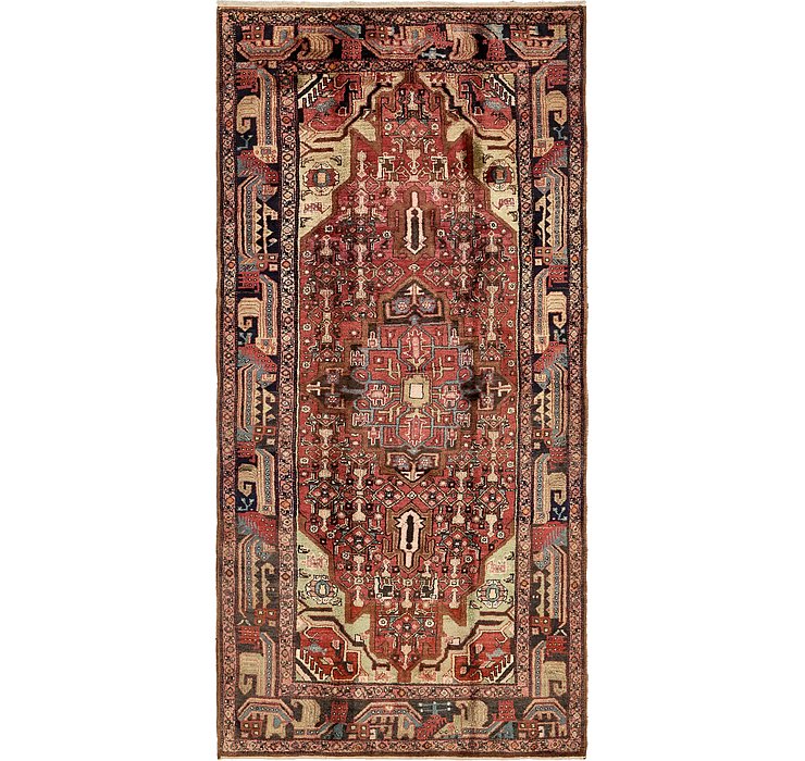 5' 7 x 11' 5 Koliaei Persian Runner ...