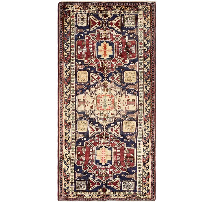 5' 3 x 10' 10 Ardabil Persian Runner ...