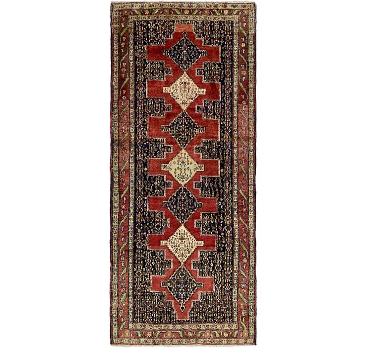 4' 6 x 10' 1 Sanandaj Persian Runner...