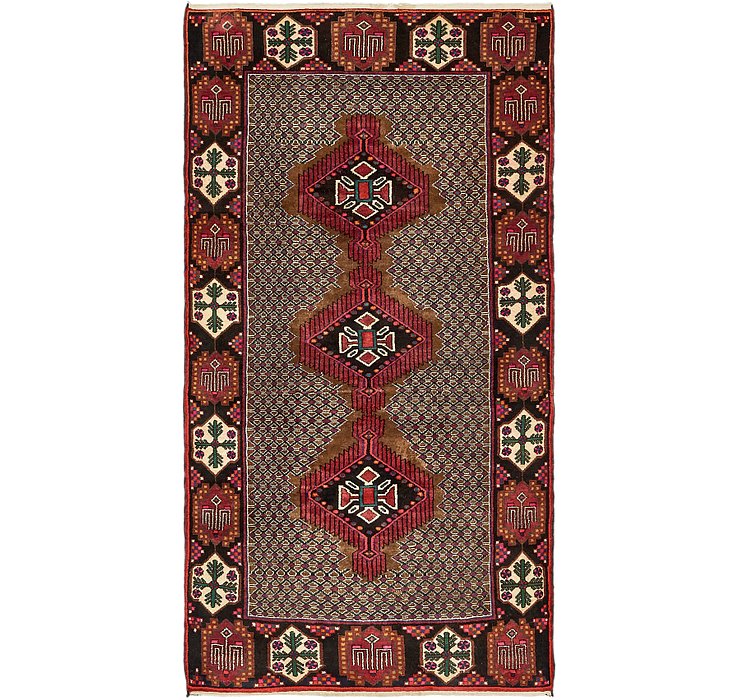 4' 8 x 9' 3 Koliaei Persian Runner ...