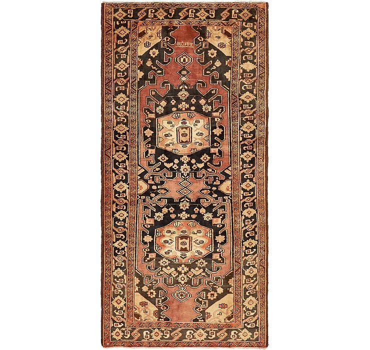 5' x 10' 5 Meshkin Persian Runner ...