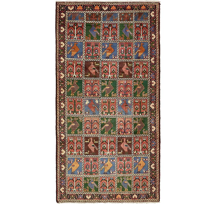 4' 9 x 9' 3 Bakhtiar Persian Runner...