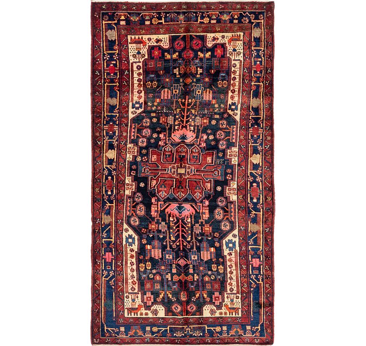 5' 2 x 10' 8 Nahavand Persian Runner...