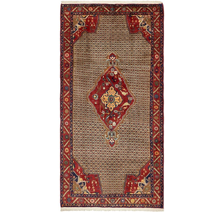 4' 9 x 9' 10 Koliaei Persian Runner ...
