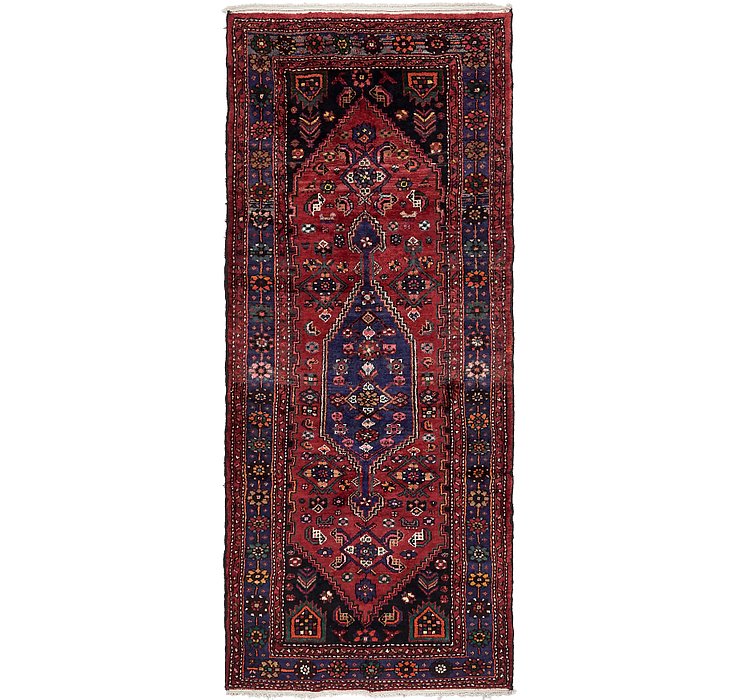 4' x 9' 3 Zanjan Persian Runner Rug