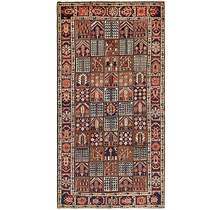 HandKnotted 5' 3 x 10' 2 Bakhtiar Persian Rug