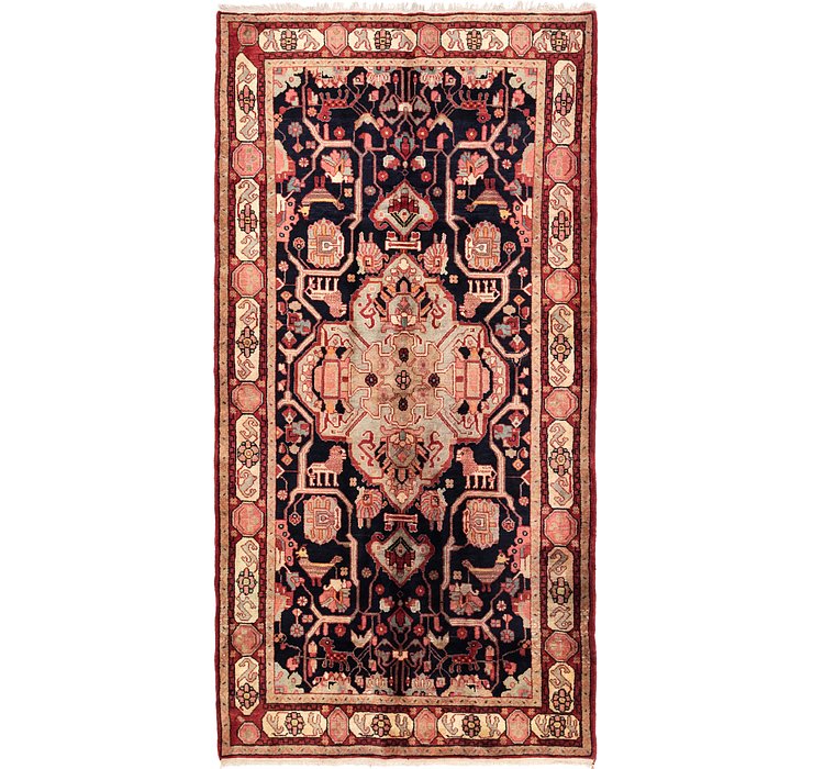 5' 10 x 11' 6 Hamedan Persian Rug
