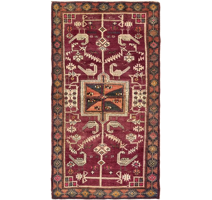 5' x 9' 2 Hamedan Persian Rug