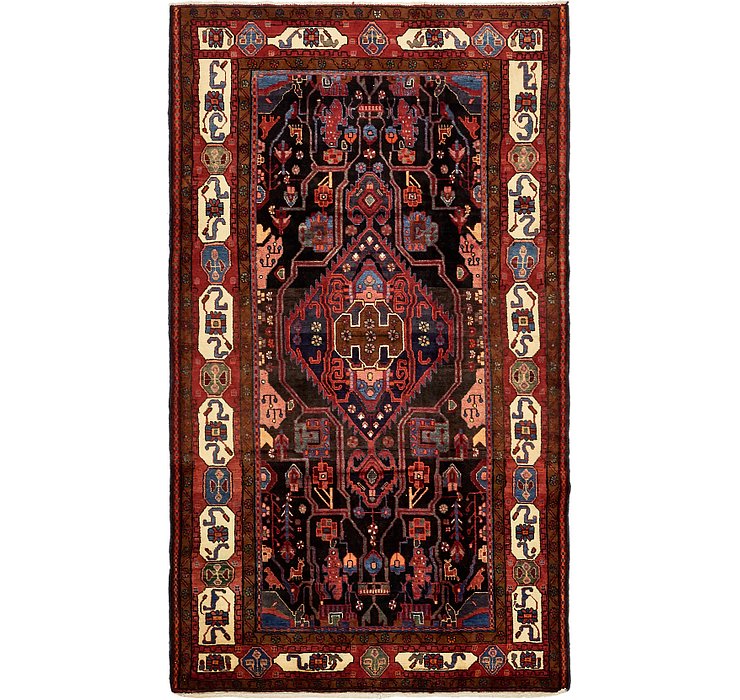 5' 3 x 9' 2 Nahavand Persian Rug