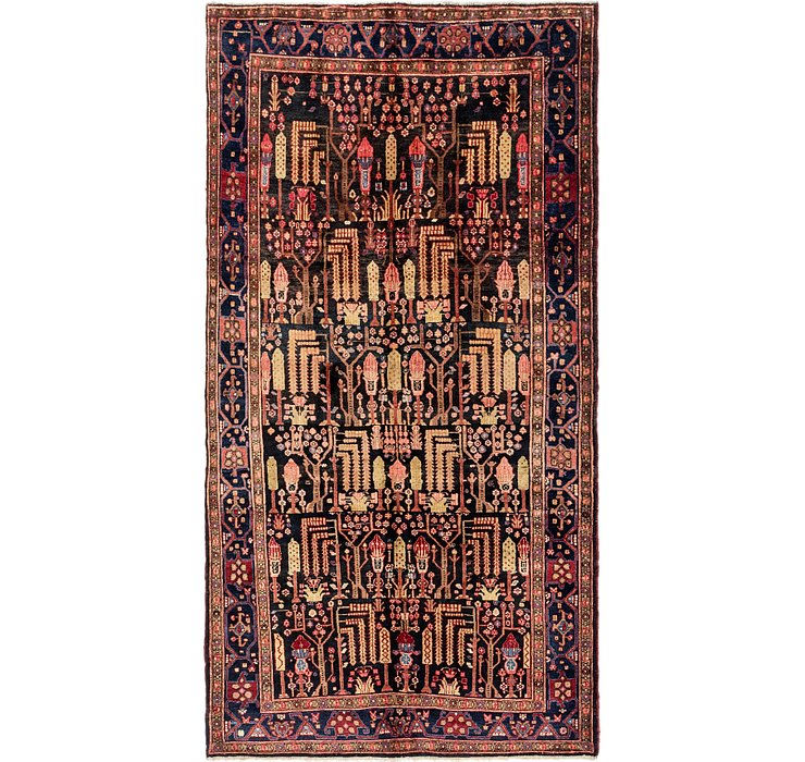 5' 3 x 9' 8 Songhor Persian Rug