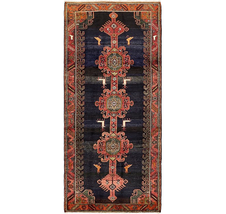 4' 3 x 9' 8 Saveh Persian Runner Rug