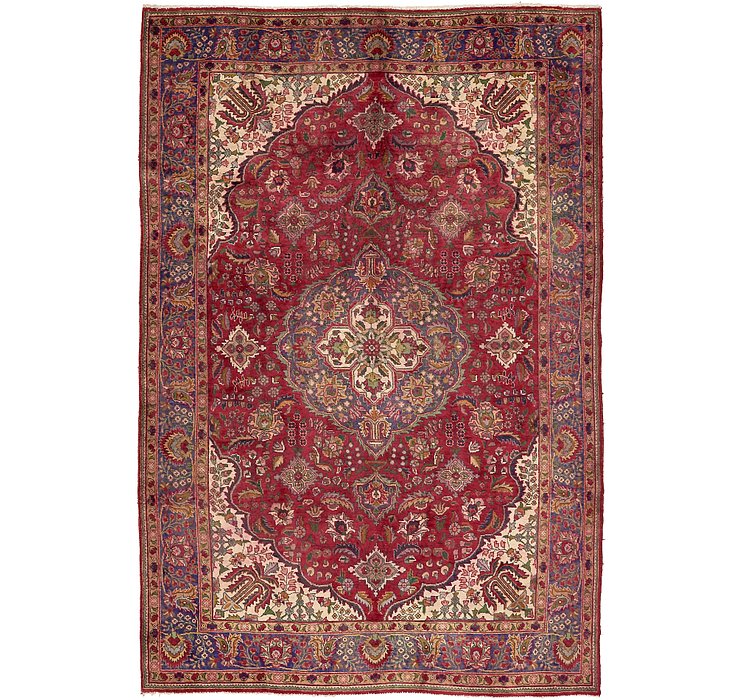 6' 8 x 10' 2 Tabriz Persian Rug