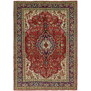 7' 7 x 10' 9 Tabriz Persian Rug