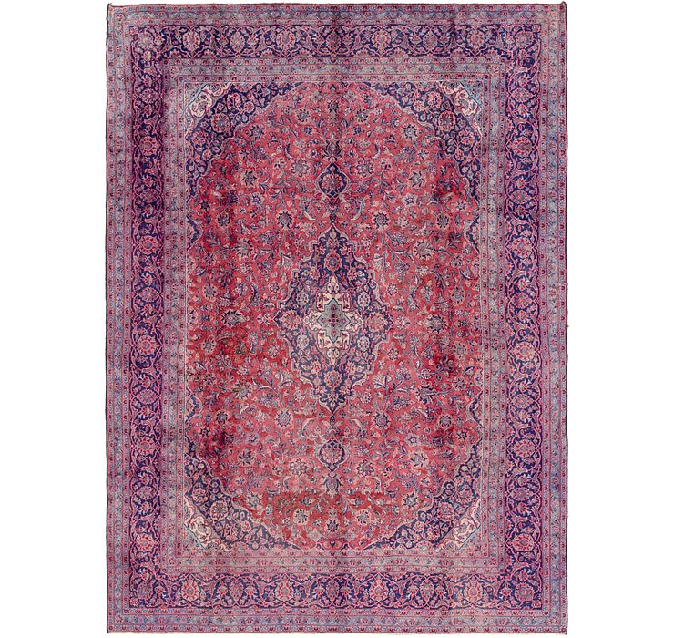 9' 5 x 13' Kashan Persian Rug