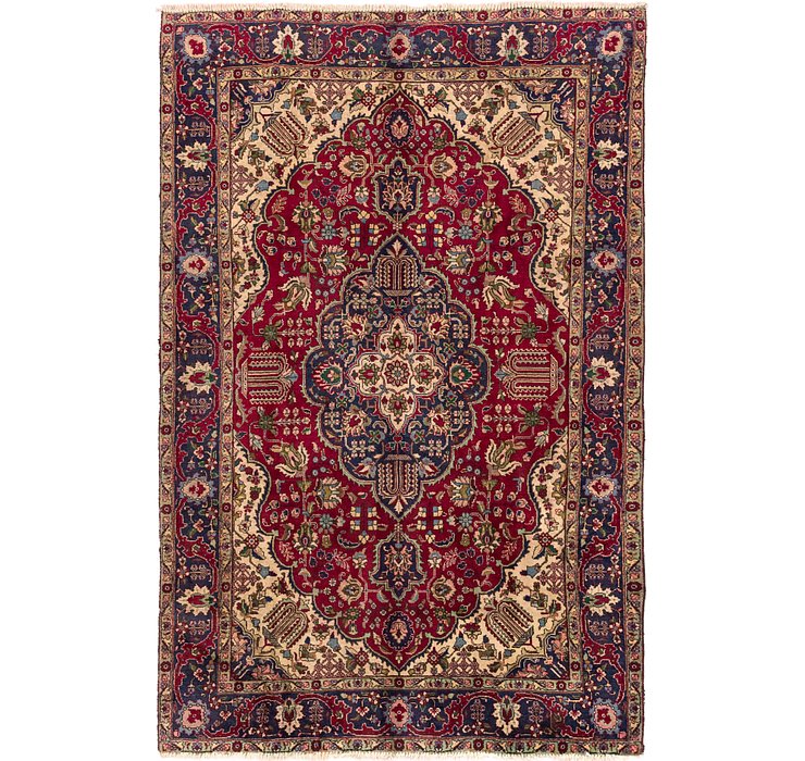 6' 5 x 10' Tabriz Persian Rug