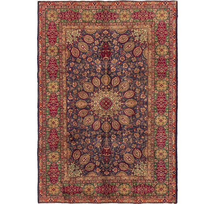 6' 8 x 9' 8 Tabriz Persian Rug