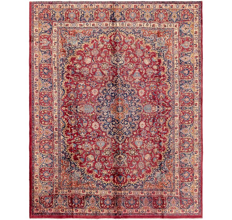 9' 9 x 12' Mashad Persian Rug