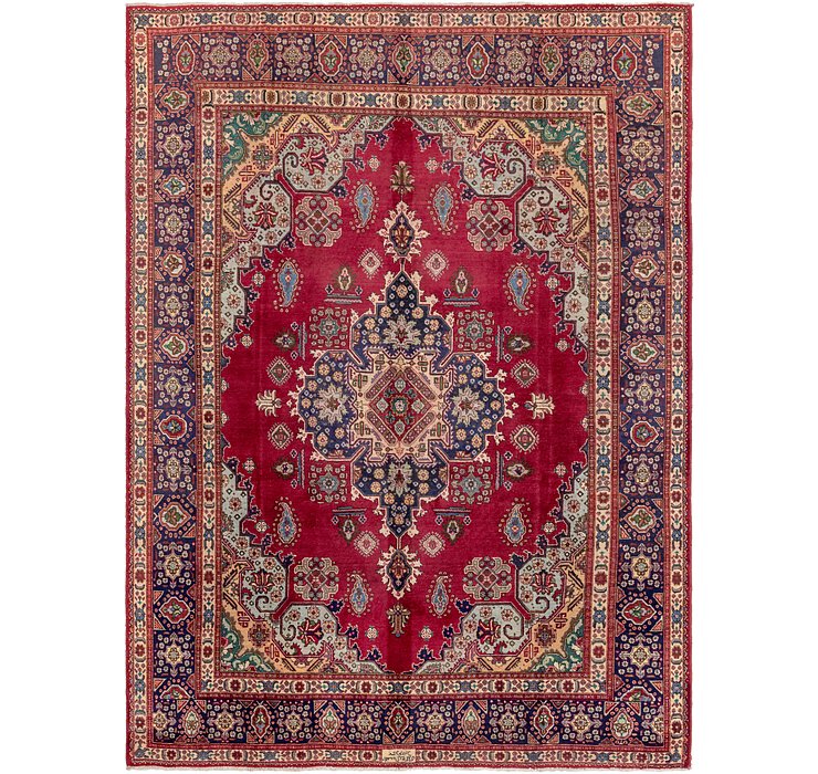 9' 10 x 13' 5 Tabriz Persian Rug