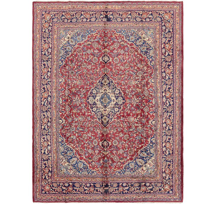 9' 3 x 12' 8 Mashad Persian Rug