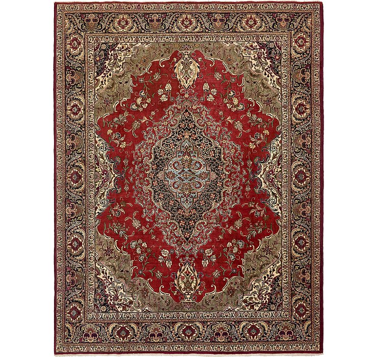 10' 10 x 14' 1 Tabriz Persian Rug