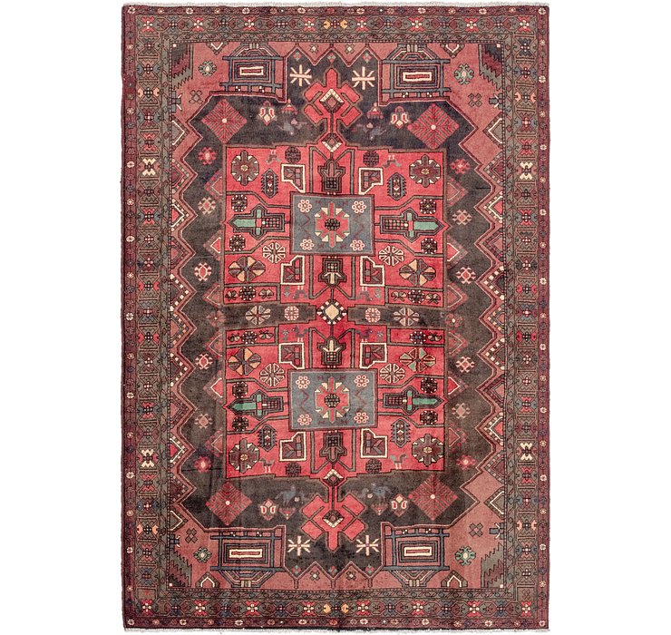 6' 8 x 6' 8 Bakhtiar Persian Rug