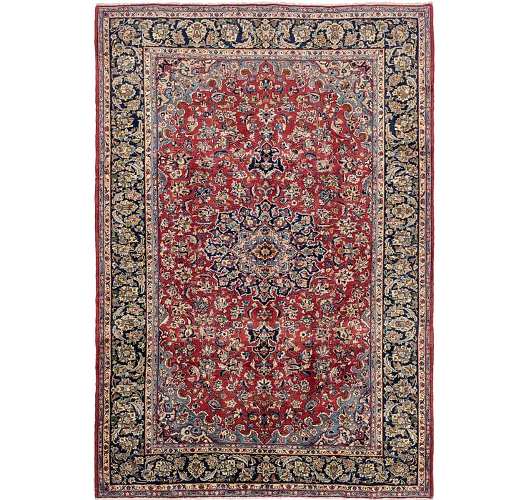 8' 6 x 12' Isfahan Persian Rug
