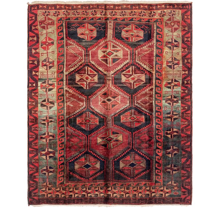 6' 9 x 8' 6 Shiraz-Lori Persian Rug