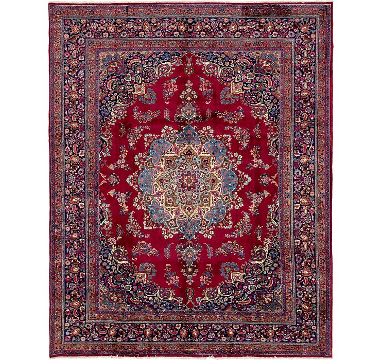 9' 10 x 12' 4 Mashad Persian Rug