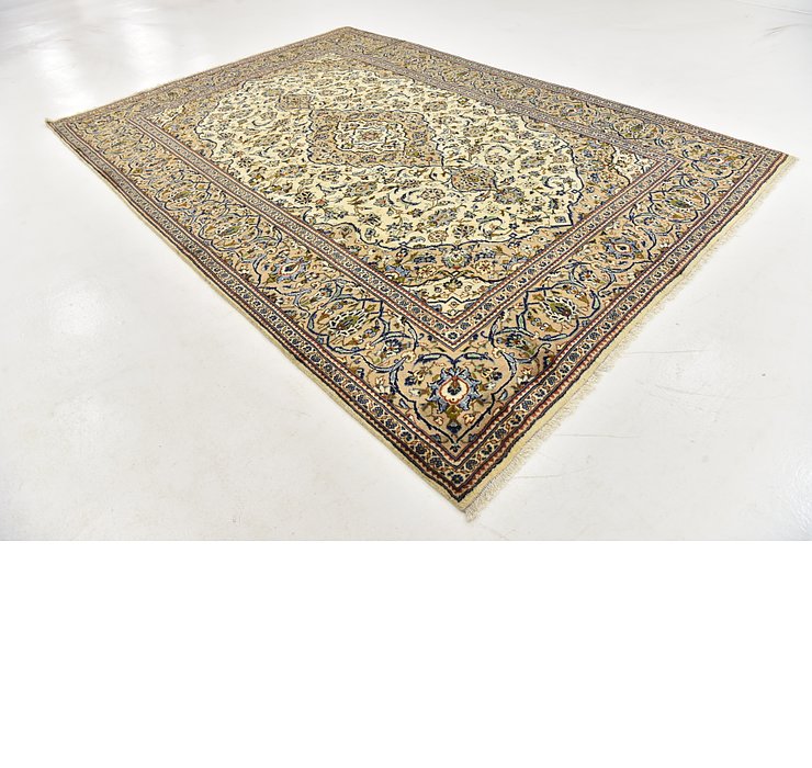 8' x 11' 8 Kashan Persian Rug