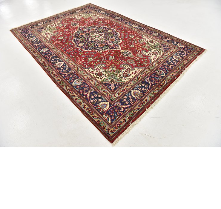 6' 9 x 9' 8 Tabriz Persian Rug