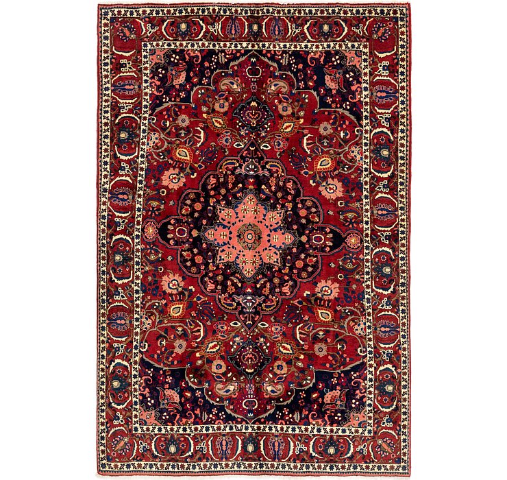 6' 8 x 10' 3 Bakhtiar Persian Rug