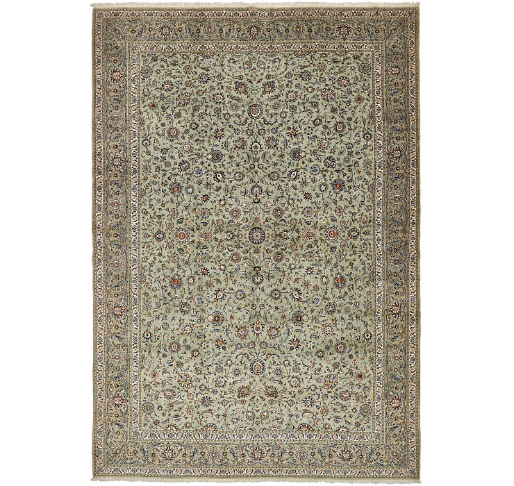 12' 11 x 18' 9 Kashan Persian Rug
