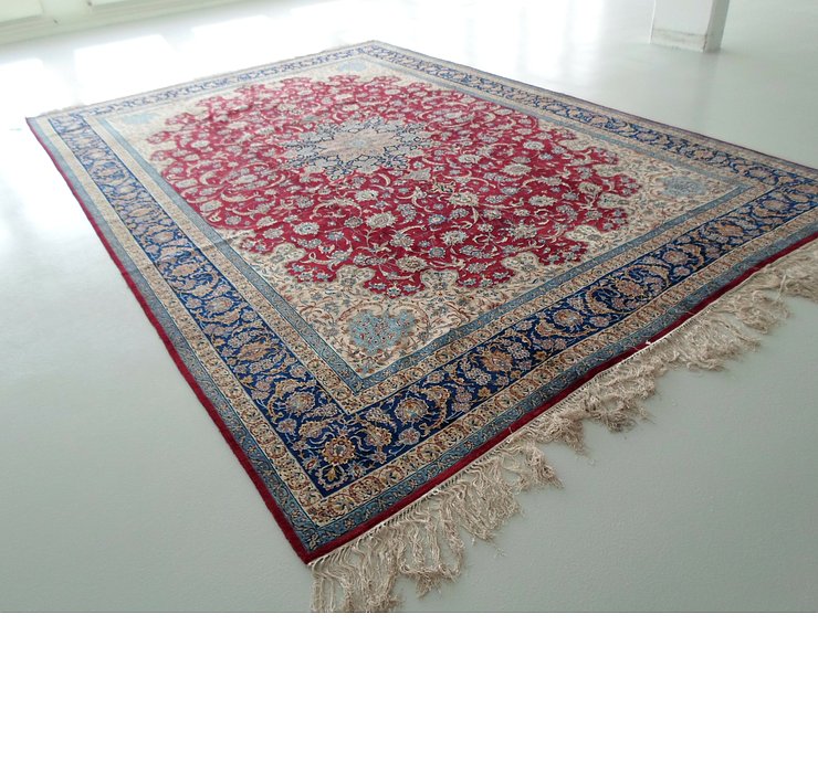 11' 6 x 16' 9 Isfahan Persian Rug