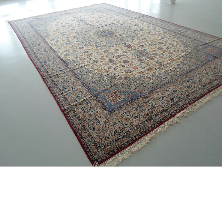 12' 10 x 20' Isfahan Persian Rug