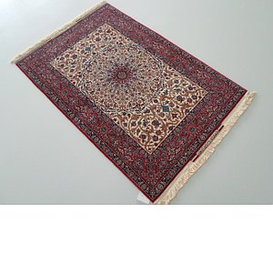 3' 5 x 5' 3 Isfahan Persian Rug