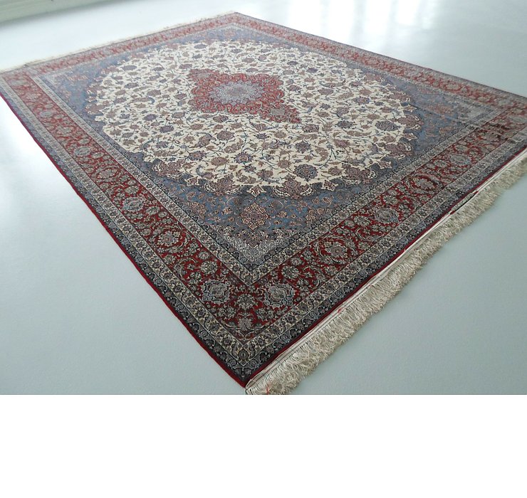 10' x 13' Isfahan Persian Rug