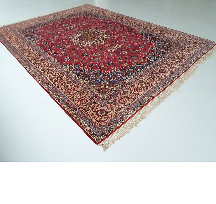 10' 10 x 14' 9 Isfahan Persian Rug