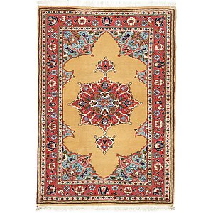 Unique Loom 3' 6 x 5' 1 Bidjar Persian Rug