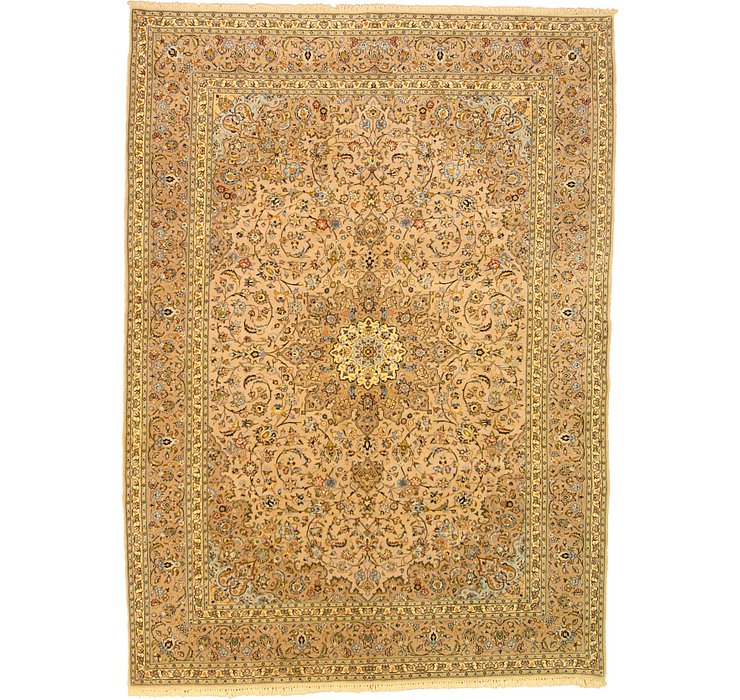 8' 2 x 11' 5 Kashan Persian Rug